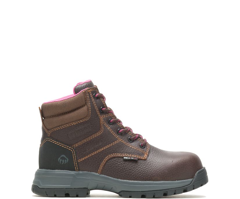 Bottes de Travail Wolverine Piper Waterproof Composite-Toe 6" Femme - Marron (URZ723089)